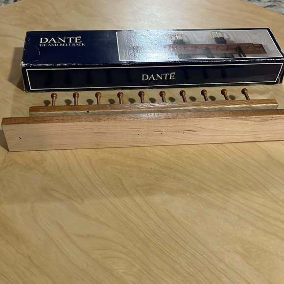 Vintage Danté Tie and Belt rack. In New condition original box and screws - Picture 5 of 7